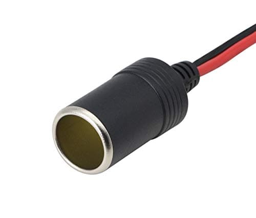 CERRXIAN - Adaptateur allume-cigare femelle vers SAE 12/24 V - déconnexion rapide - calibre 14 AWG