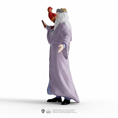 schleich 42637 Dumbledore et Fumseck, dès 6 ans, WIZARDING WORLD - figurine, 11 x 4 x 12 cm