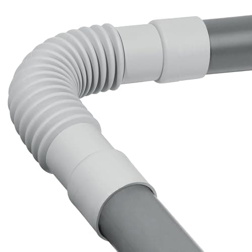 Wirquin 79009005 Raccord wc souple universel magicoude D32, à coller pour évacuation, gris