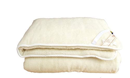 Protège-matelas, surmatelas, bettauflage, housse 100 % coton, Blanc, 140x200