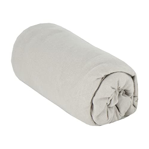 Lot de 2 Draps housse Blanc/Gris Babycalin - 60 x 120 cm