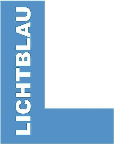 Lichtblau Tuyau d'arrivée d'eau Lave-linge Lave-vaisselle 2964 Raccordement longueur 1,5m I 3/4" coudé/droit avec joint I Tuyau d'arrivée d'eau usage universel Indépendant du fabricant