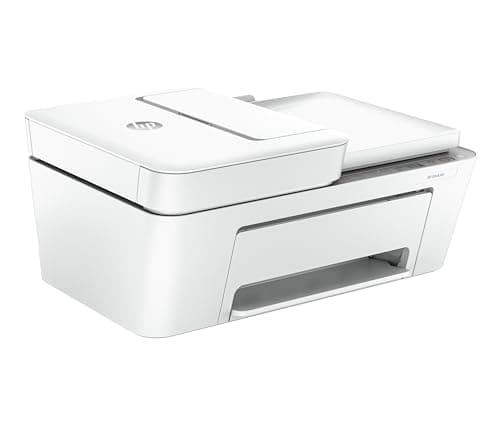 HP DeskJet 4220e Imprimante tout en un - Jet d'encre couleur – 3 mois d’Instant Ink inclus avec HP+ (Photocopie, Scan, Impression, Wifi, Chargeur automatique de documents)