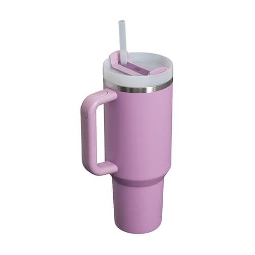 Stanley Quencher H2.0 FlowState Mug Isotherme avec Paille 1.2L - Froid Pendant 11 Heures - Glacé Pendant 48 Heures - Thermos Lavable au Lave-Vaisselle - Gourde Isotherme Sans BPA - Lilac