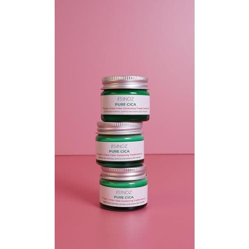 Pure Cica Tiger Grass Color Correcting Repair Cream | Neutralizes Redness & Soothes Sensitive Skin | With Centella Asiatica & SPF Protection | 15 ml