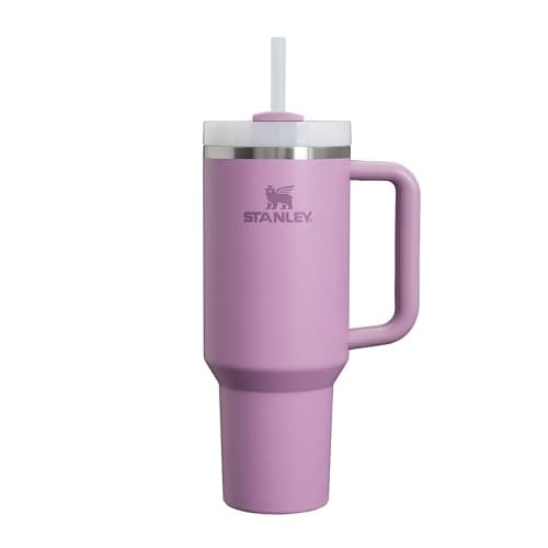 Stanley Quencher H2.0 FlowState Mug Isotherme avec Paille 1.2L - Froid Pendant 11 Heures - Glacé Pendant 48 Heures - Thermos Lavable au Lave-Vaisselle - Gourde Isotherme Sans BPA - Lilac