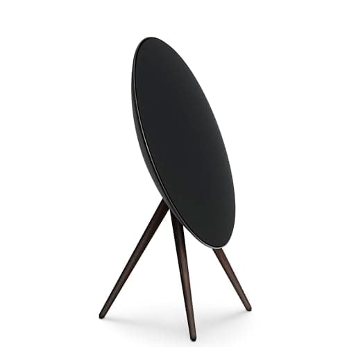 Bang & Olufsen Beosound A9 (5ème Génération) - Enceinte Design Emblématique de Luxe Puissante Bluetooth et WiFi Connectée avec Pieds en Bois - Black Anthracite