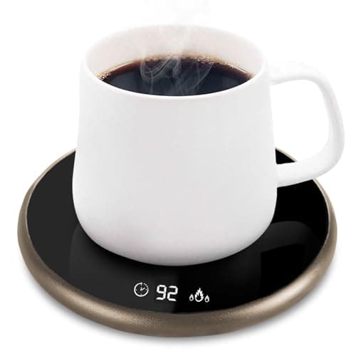 Chauffe-Tasse à café,Chauffe Tasses à café avec 2 Température pour Chauffe Tasse de Café Le thé Chocolat au Lait,Chauffe-café pour la Maison, Le Bureau