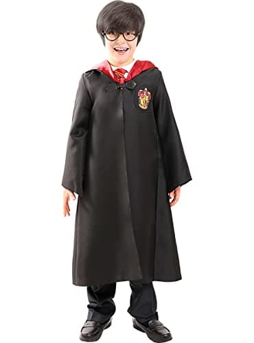 Funidelia | Déguisement Harry Potter - Gryffondor pour fille et garçon Poudlard & Magiciens - Déguisement pour enfant et accessoires pour Halloween, carnaval et fêtes. - Taille 7-9 ans