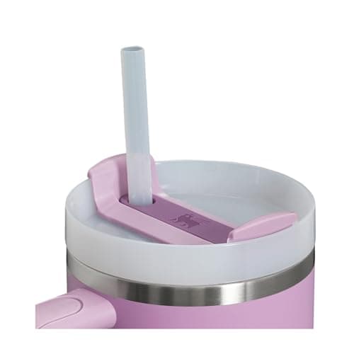 Stanley Quencher H2.0 FlowState Mug Isotherme avec Paille 1.2L - Froid Pendant 11 Heures - Glacé Pendant 48 Heures - Thermos Lavable au Lave-Vaisselle - Gourde Isotherme Sans BPA - Lilac