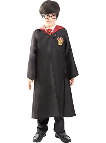 Funidelia | Déguisement Harry Potter - Gryffondor pour fille et garçon Poudlard & Magiciens - Déguisement pour enfant et accessoires pour Halloween, carnaval et fêtes. - Taille 7-9 ans