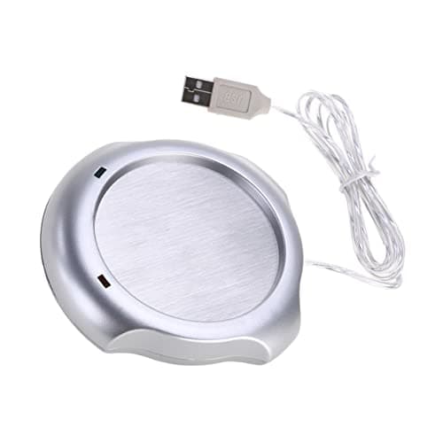 FOMIYES Plaque Isolante Plus Chaude Plaque Chauffante pour Mug Chauffage Chauffe-Tasses Chauffe-Tasse à Thé USB Chauffe Tasse USB Plaque Chauffe-Tasse Boisson Bac D'isolation Bureau Café