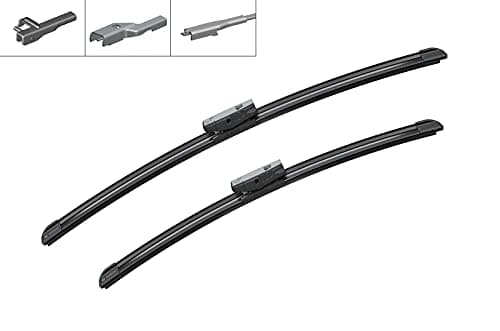 Bosch Balais d'Essuie–Glace Plats Aerotwin AM460S, Longueur: 530mm/450mm – 1 Paire de Balais avant