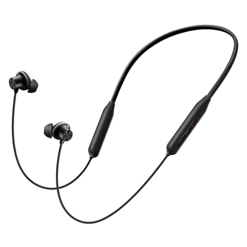 One Plus Bullets Z3 Écouteurs sans fil Bluetooth 5 pouces Spacial Audio - Pilotes de 12,4 mm, 36 heures d'autonomie (Mambo Midnight)