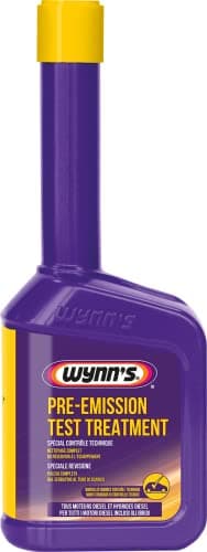 Wynn's Additif Contrôle Technique Diesel - Nettoyant Injecteurs - 325 ML | Réduit les Fumées Noires - Nettoie les Injecteurs Diesel - Aide à Préparer le Véhicule au Contrôle Technique