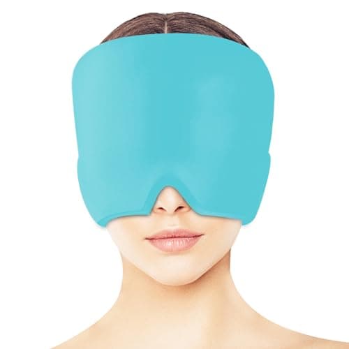 Lectorias Bonnet Anti Migraine, Masque Migraine, Migraine Miracle, Casque Anti-Migraine Froid, Bandeau Migraine, Migraine Relief Cap Conception Monocouche, Migraine Mask Réutilisable