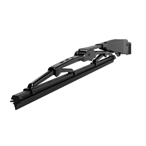 Mossa Kit de bras + balai d'essuie-glace pour la lunette arrière de la voiture adaptés pour Fiat Panda Hatchback (2003-2012) - standard