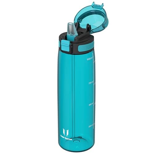 Super Sparrow Gourde 1L - Bouteille d'eau sans BPA - Gourde Sport Pour École, Plein Air