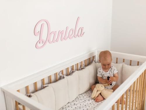 Prénom bois de 20 cm à 96 cm décor de chambre d’enfant personnalisé fait à la main