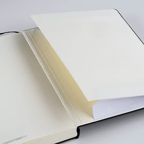 LEUCHTTURM1917 367255 Carnet de notes Medium (A5), Couverture rigide, 251 pages numérotées, Forest Green, pointillé