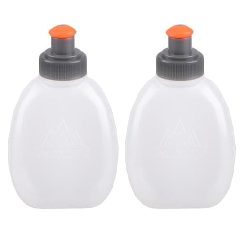 TRIWONDER Gourde Running Sport 170ml 250ml 280ml Bouteilles d'eau Flasuqe Bidon Hydratation pour Sac d'Hydratation Ceinture Marathon (170 ml)