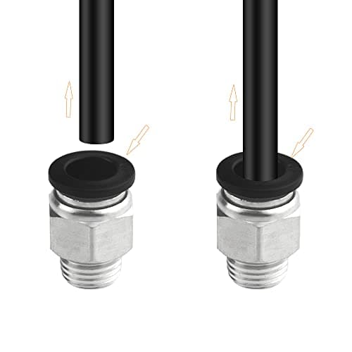 XINMEIWEN Lot de 10 raccords pneumatiques NPT filetés mâles 10 mm PC10-N2
