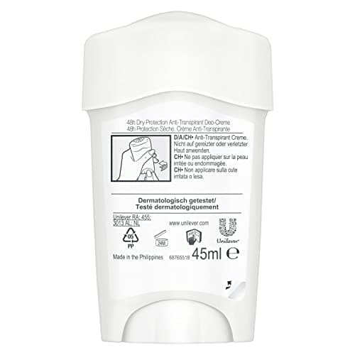 REXONA - Déodorant Femme Clean Scent - Stick Anti-transpirant - 3x plus efficace contre la transpiration - Protection 96h - 45ml
