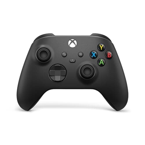 Xbox Manette sans Fil - Carbon Black Pour Xbox Series X, Xbox Series S, Xbox One, Windows 10 & 11, Android et iOS - Noir