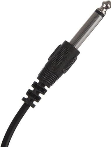 Rockjam Karaoké Microphone filaire unidirectionnel Microphone dynamique unidirectionnel avec câble de trois mètres - noir