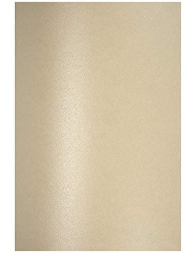 Netuno 20 feuilles de papier cartonné nacré sable A4 210x297 mm