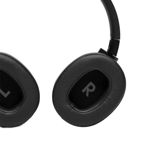 JBL Tune760NC – Casque audio circum-auriculaire sans fil à réduction de bruit active – Son JBL Pure Bass – Autonomie de 35h – Appels mains-libres et commande vocale – Noir