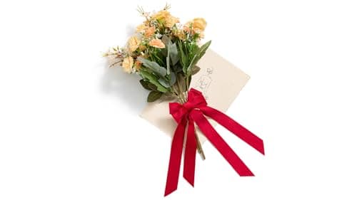 CHUQING Ruban cadeau en velours, 9 m x 25 mm, vert, décoratif, en soie, vert sauge