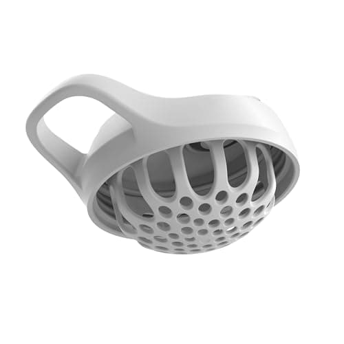 Promixx Shaker – Bouteille shaker de protéines de qualité supérieure pour shakes complémentaires – Facile à nettoyer et durable, 700 ml, Blanc Arctique