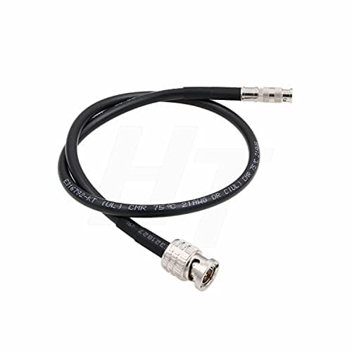 HangTon Câble vidéo 4K 12G SDI HD Micro BNC vers BNC standard pour caméra Blackmagic Video Assist 50 cm