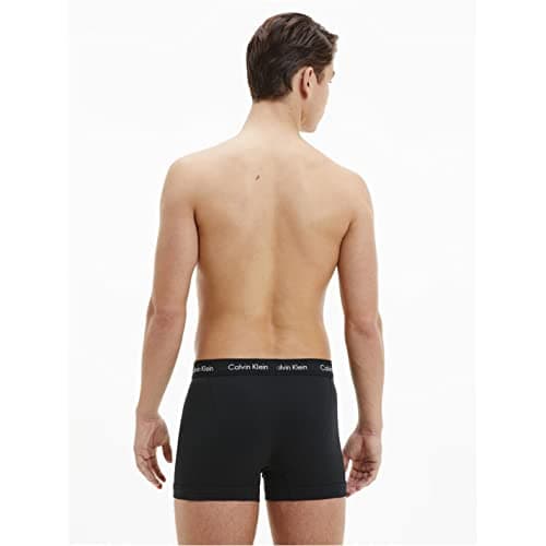 Calvin Klein Trunk 3pk Homme Trunk, Noir (Black W. Black Wb), L
