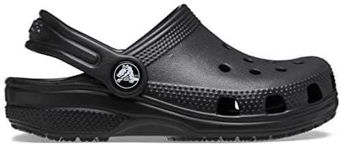 Crocs Unisexe Enfant Classic Clog T Sabots, Black, 25/26 EU