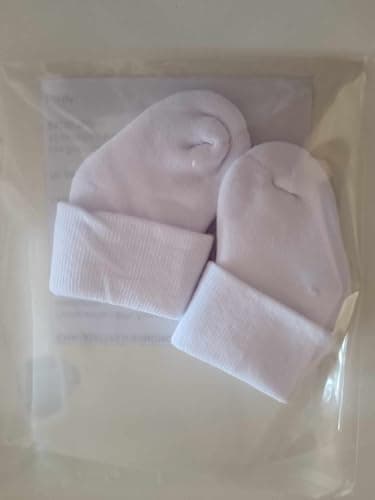 Chaussettes personnalisables pour bébé - thème annonce de grossesse (Coucou tonton je suis en route)