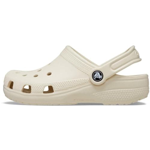 Crocs Unisexe Enfant Classic Clog K Sabots, Bone, 37/38 EU
