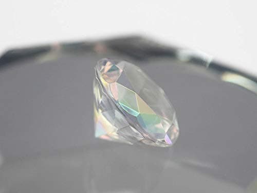 Allstarco 10PCS 30mm 35 Carats Acrylic Diamond Confetti AB Coating for Table Scatter Wedding Decorations Vase Fillers Individually Wrapped