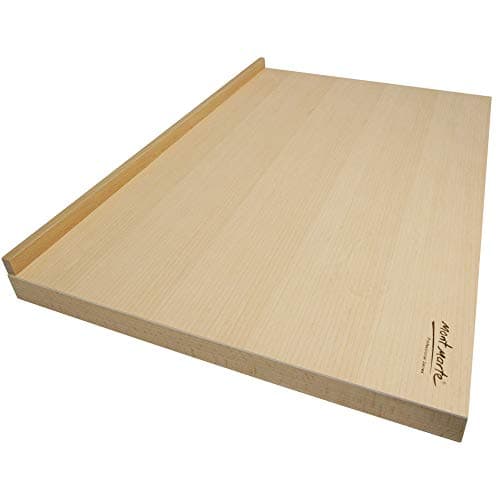 Mont Marte Planche à dessin A3 avec bande élastique en bois de hêtre inclinable avec bande élastique pour sécuriser les travaux.
