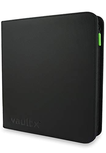 Vault X Premium eXo-Tec Classeur avec Fermeture éclaire – Album Classeur pour Cartes à Collectionner, Jeux de Cartes, Trading Card – 12 Poches – 480 Poches pour TCG