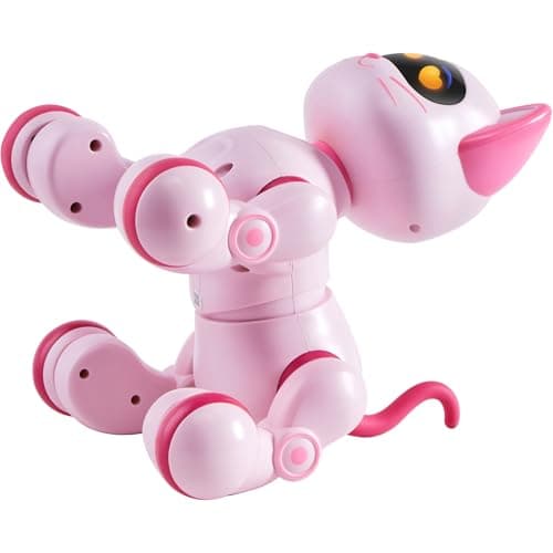 VEVOR Robot Jouet Enfants Télécommandé Chat RC Intelligent, Télécommande Programmable, Contrôle Tactile, Jouet Robotique pour Cadeau d'anniversaire, Noël, Garçons Filles de 3, 4, 5, 6, 7, 8, 10 Ans