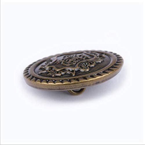 12pcs Motif Antique Gravé Boutons Métalliques Pour Blazer Coat Suit 15mm