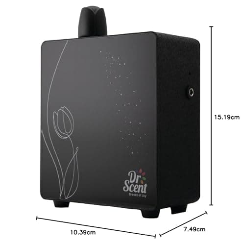 Dr Scent : diffuseur de tulipes Eco infusé avec une aromathérapie intelligente, améliorée par une connectivité sans couture des applications mobiles – Votre porte d'entrée vers une symphonie de parfum