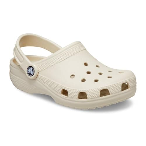 Crocs Unisexe Enfant Classic Clog K Sabots, Bone, 37/38 EU