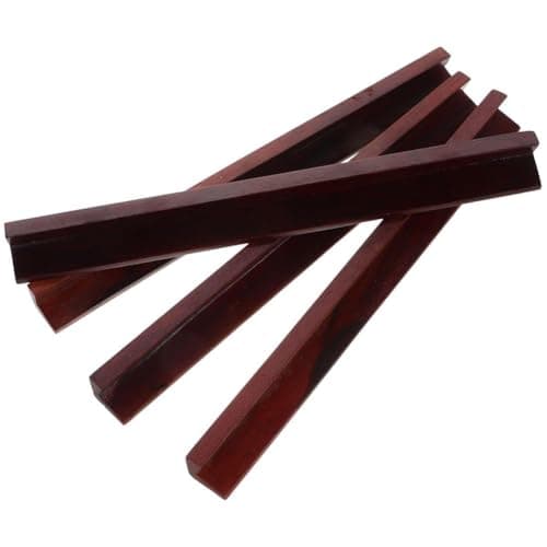 Muteitt Supports De Dominos en Bois, Plateaux De Tuiles De Mahjong en Bois, Supports De Tuiles De Dominos, Plateaux De Dominos pour Mahjong Mexican Train Chickenfoot Autres Jeux