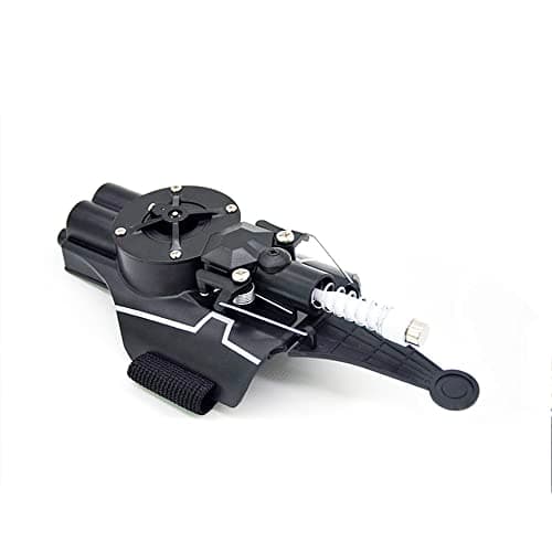 Lonyiabbi Web Shooter Lanceur de Corde à enroulement Automatique 9.4ft Recharge USB Prise de Vue électrique Cadeaux pour Enfants Jeu de rôle Super-héros (Noir)