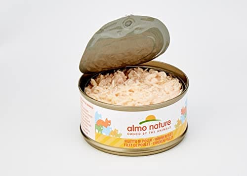 Almo Nature Mega Pack Natural au Filet de Poulet - Nourriture Humide pour Chat Adulte: 6 boîtes de 70g