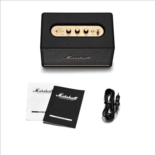 Marshall Acton III Enceinte Bluetooth sans Fil - Noir