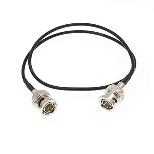 Alvin's Cables Blackmagic RG179 Coax BNC mâle à mâle HD SDI Câble pour BMCC caméra vidéo Flexible 50CM